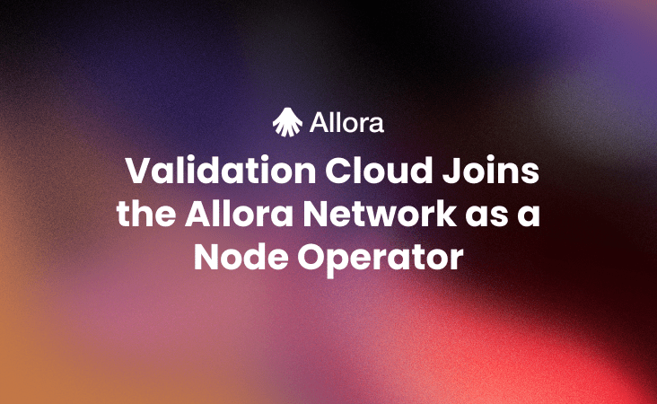 Validation Cloud Joins The Allora Network As A Node Operator - Premium Dark Design Gallery - 4K